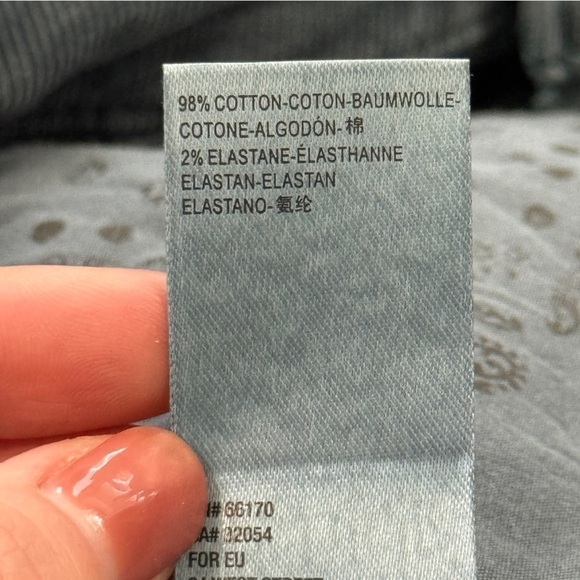 Free People Sun Chaser Corduroy Skinny‎ Morning Waves Pant Size 30 Women - Picture 8 of 12